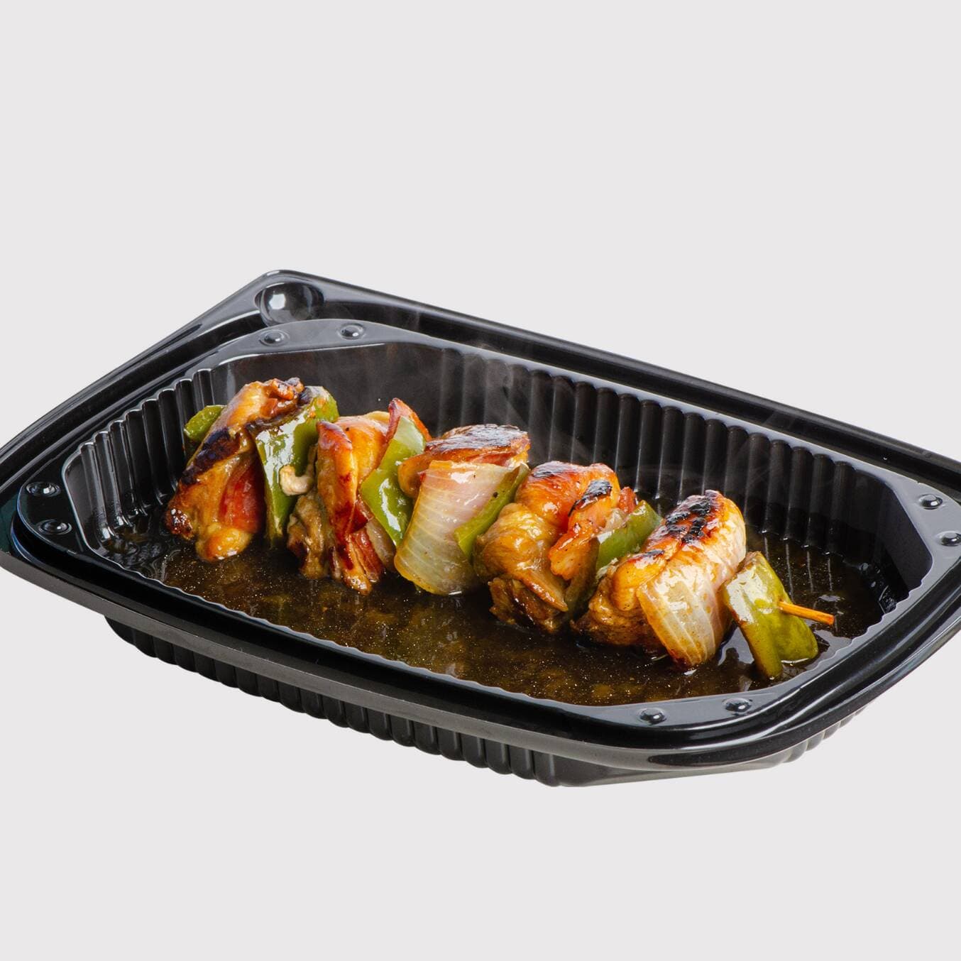Brocheta de pollo