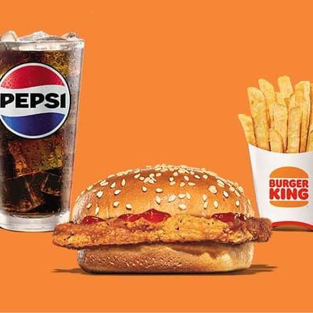 King Jr. Hamburguesa de Pollo