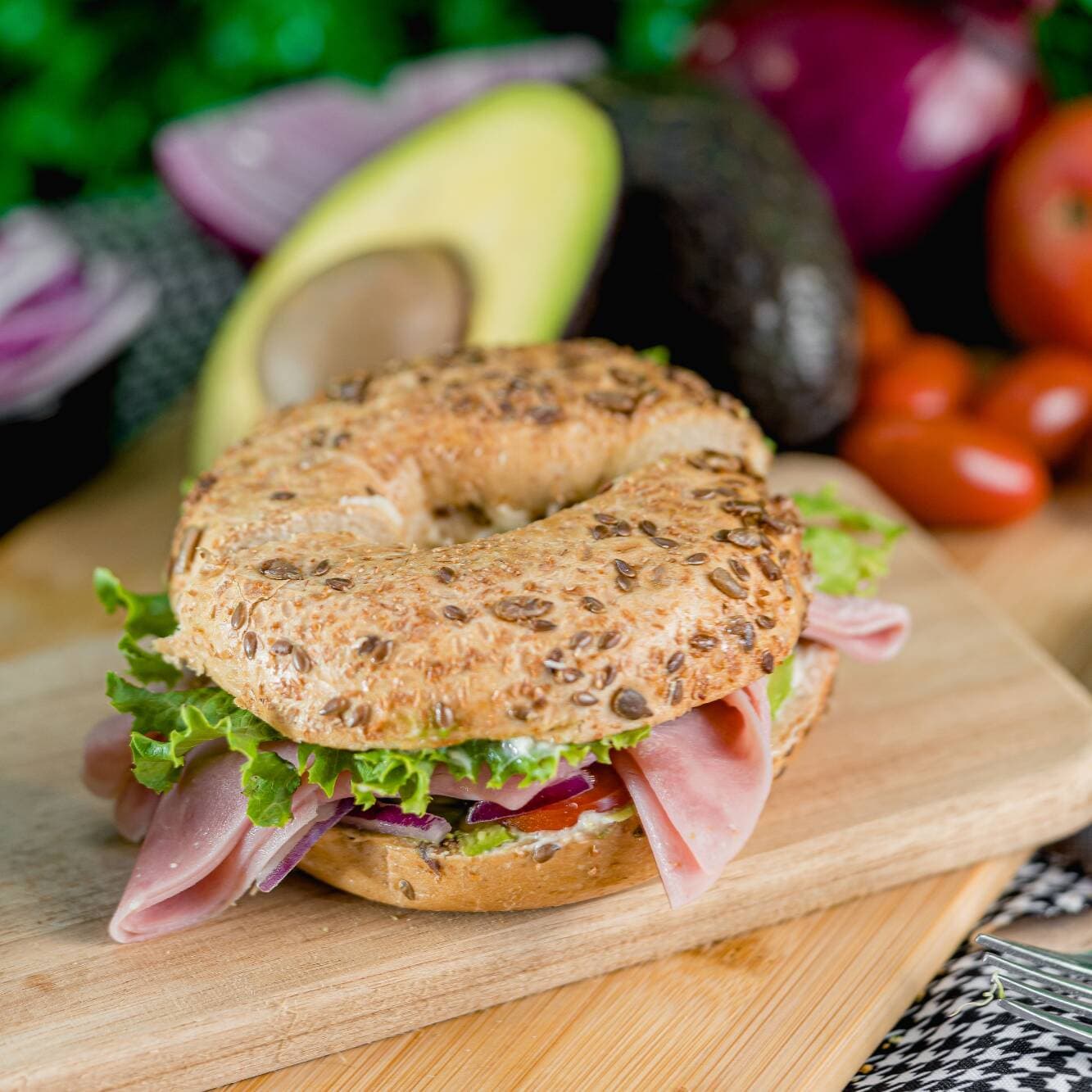 Bagel de Jamón Virginia