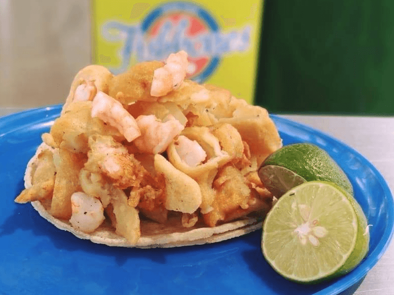Fishbones Taco Fish