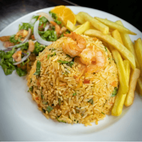 Arroz con Camarones