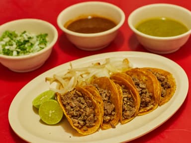 Orden Bistec con Queso (5 tacos)