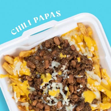Super Papas Chili Beans