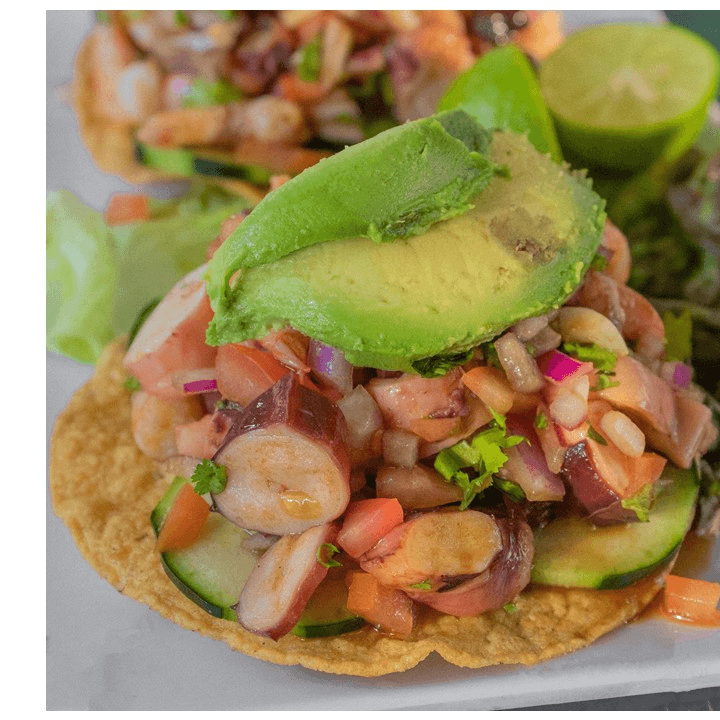 Tostadas Campechanas