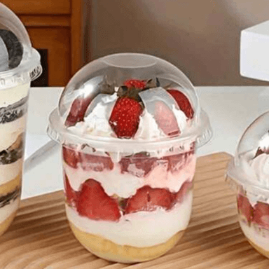 FRESAS CON CREMA 12 OZ