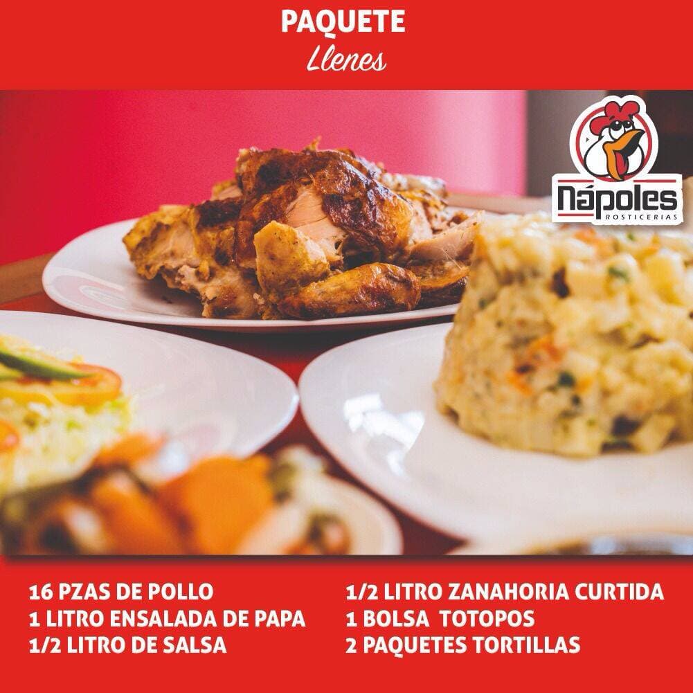 Paquete Llenes 🍗