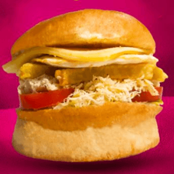 Sándwich de Pollo Deshilachado Royal