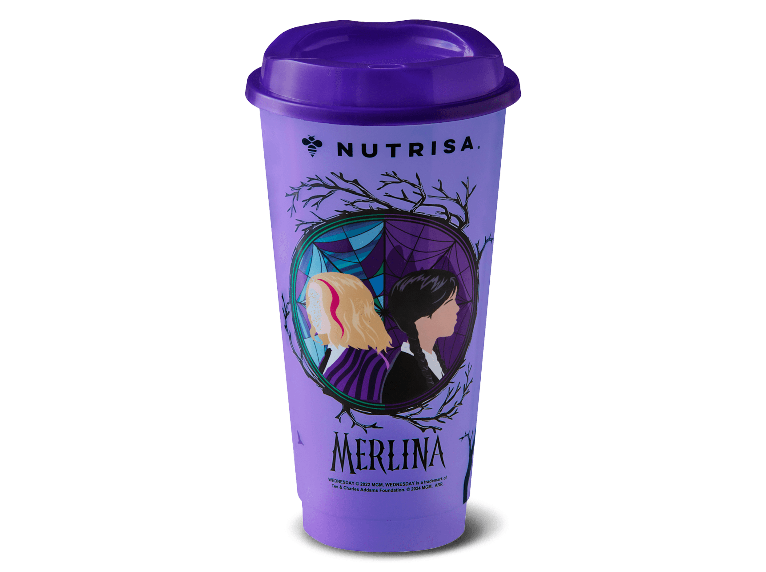 Vaso Melina morado