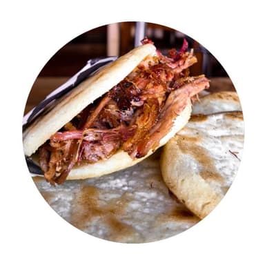 AREPA PUERCO BBQ