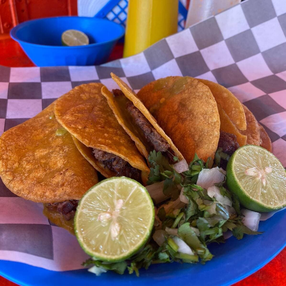 Orden de Barbacoa de Tortilla Taquera