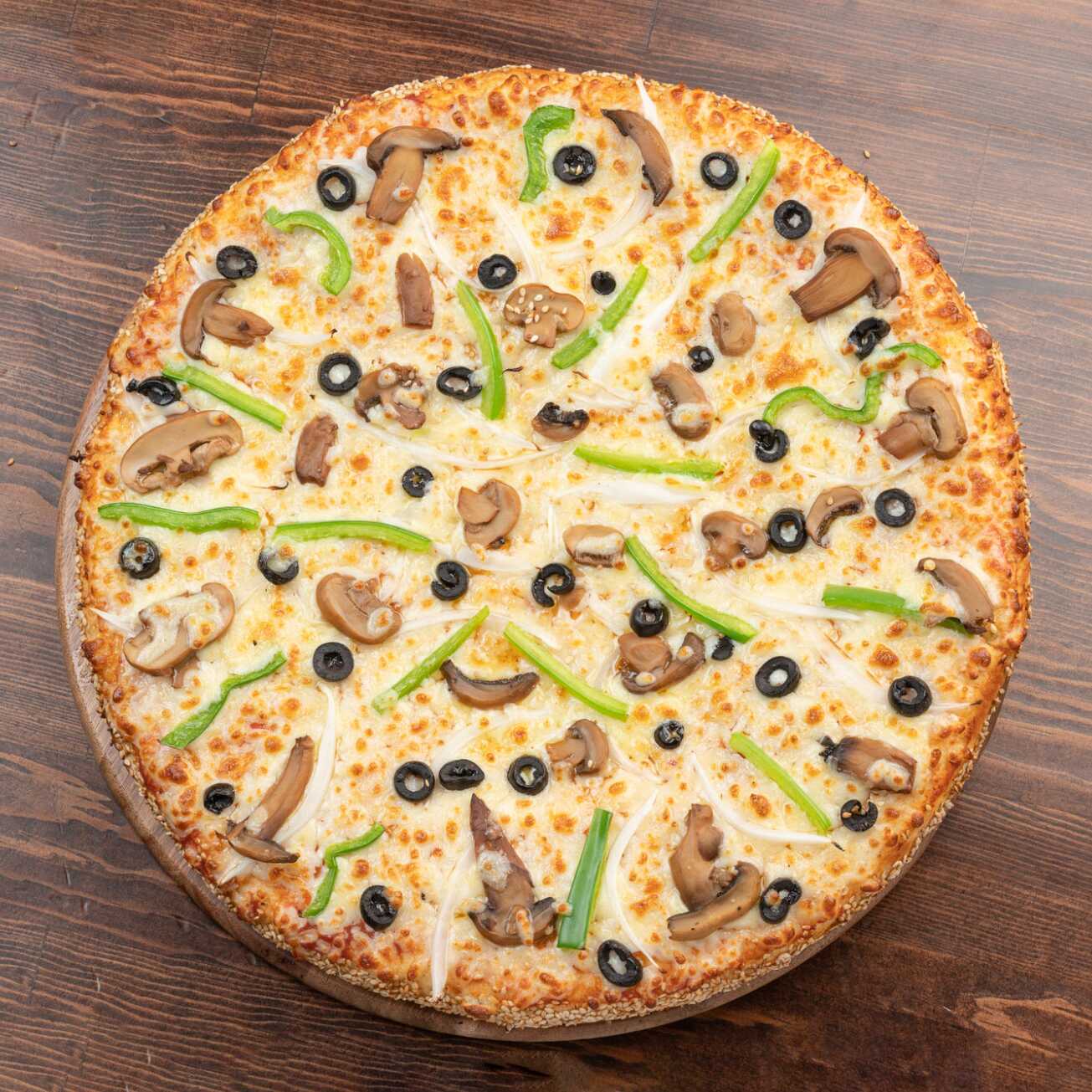 VEGETARIANA (tamaño familiar 8 rebanadas)