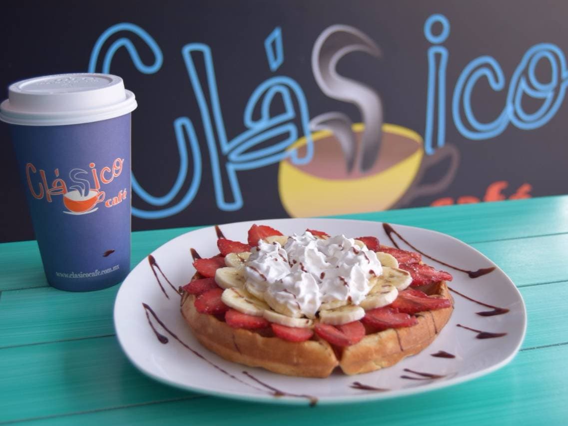 Combo Waffle, Cappucino