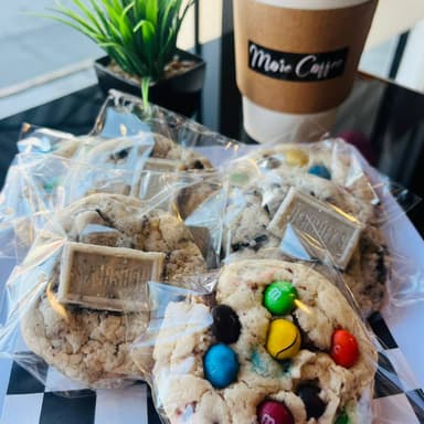 Galleta de m&m's