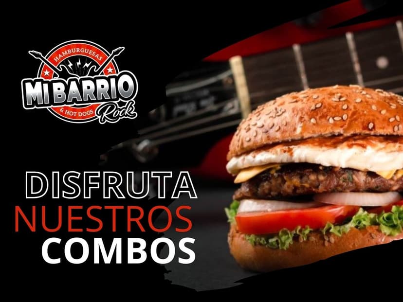 Hamburguesas Mi Barrio Rock (Centro)
