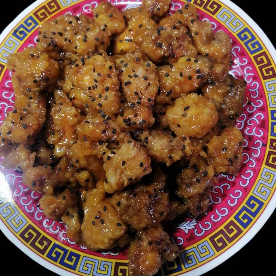 Bolitas de Pollo Agridulce
