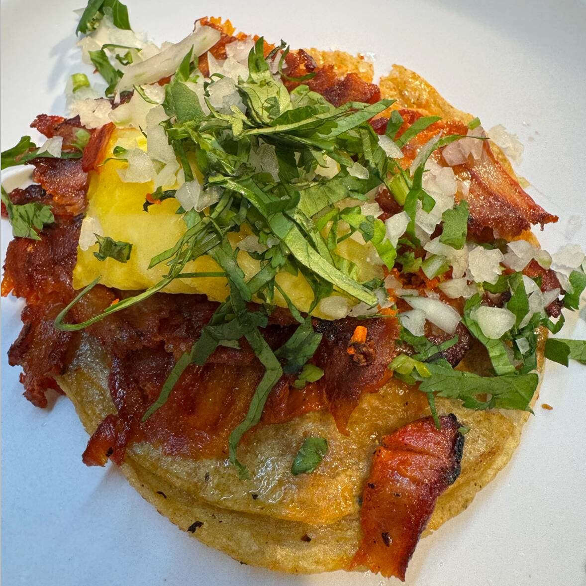 Taco al Pastor Planchado
