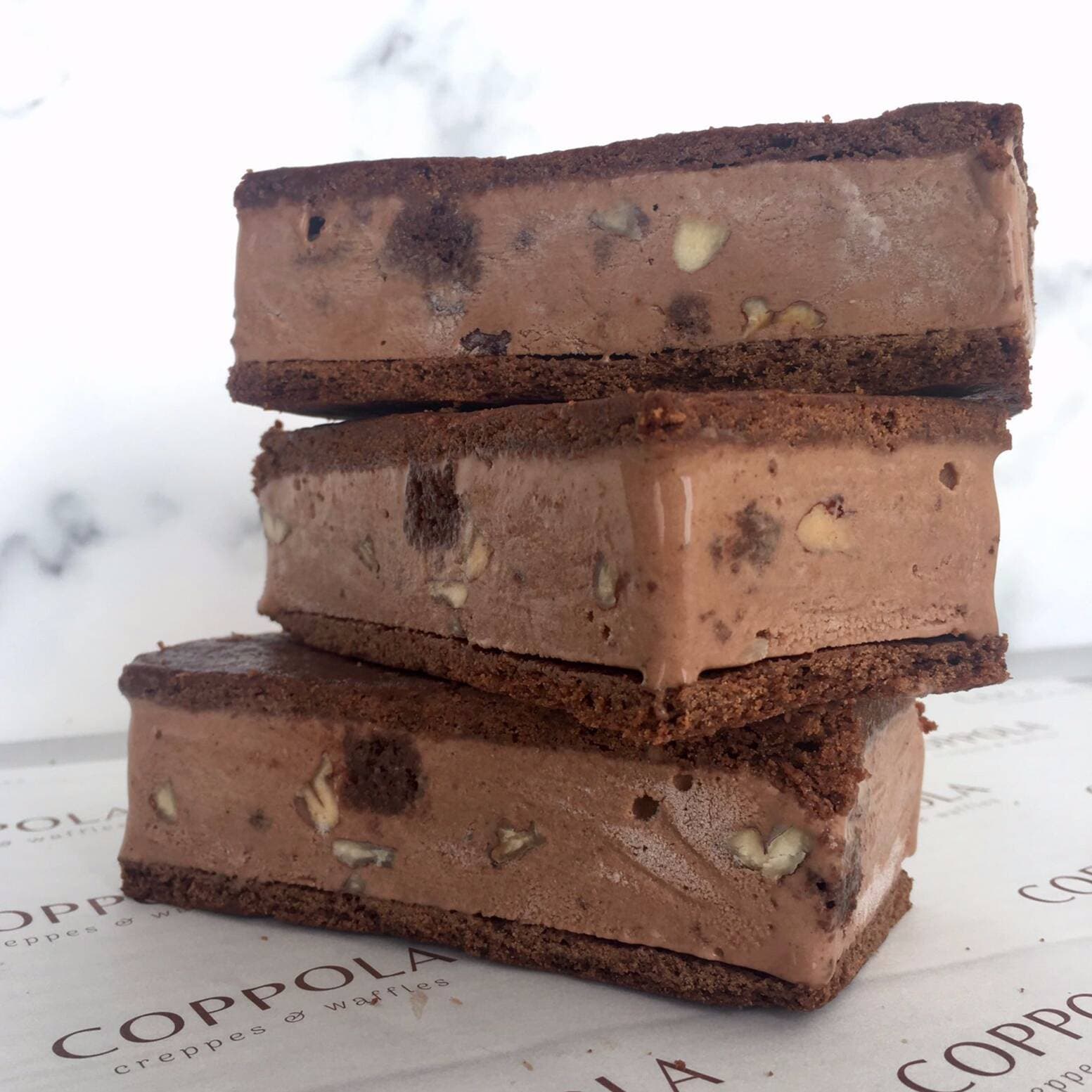 Sándwich de Chocobrownie
