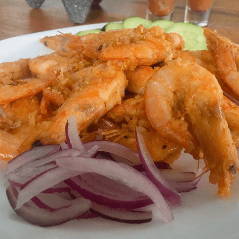 camarones al ajo