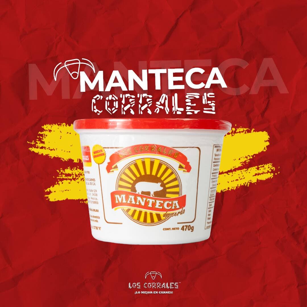 Manteca de Cerdo 470 GR
