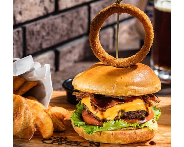 Hamburguesa Santa BBQ
