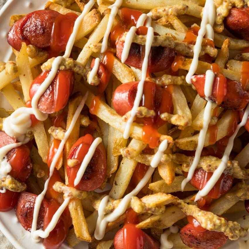 PAPAS ARREGLADAS CON POLLO