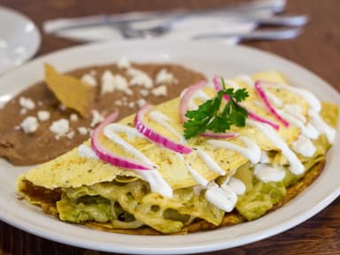 Omelette de Chilaquiles