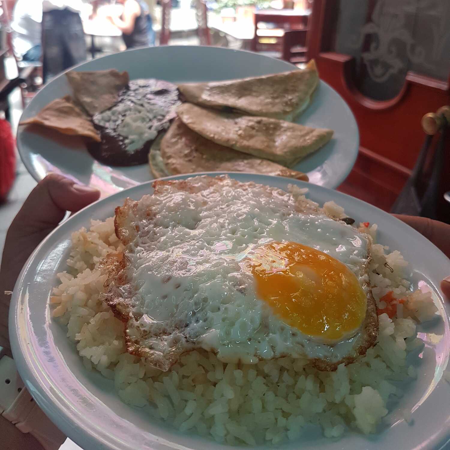 Arroz con Huevo