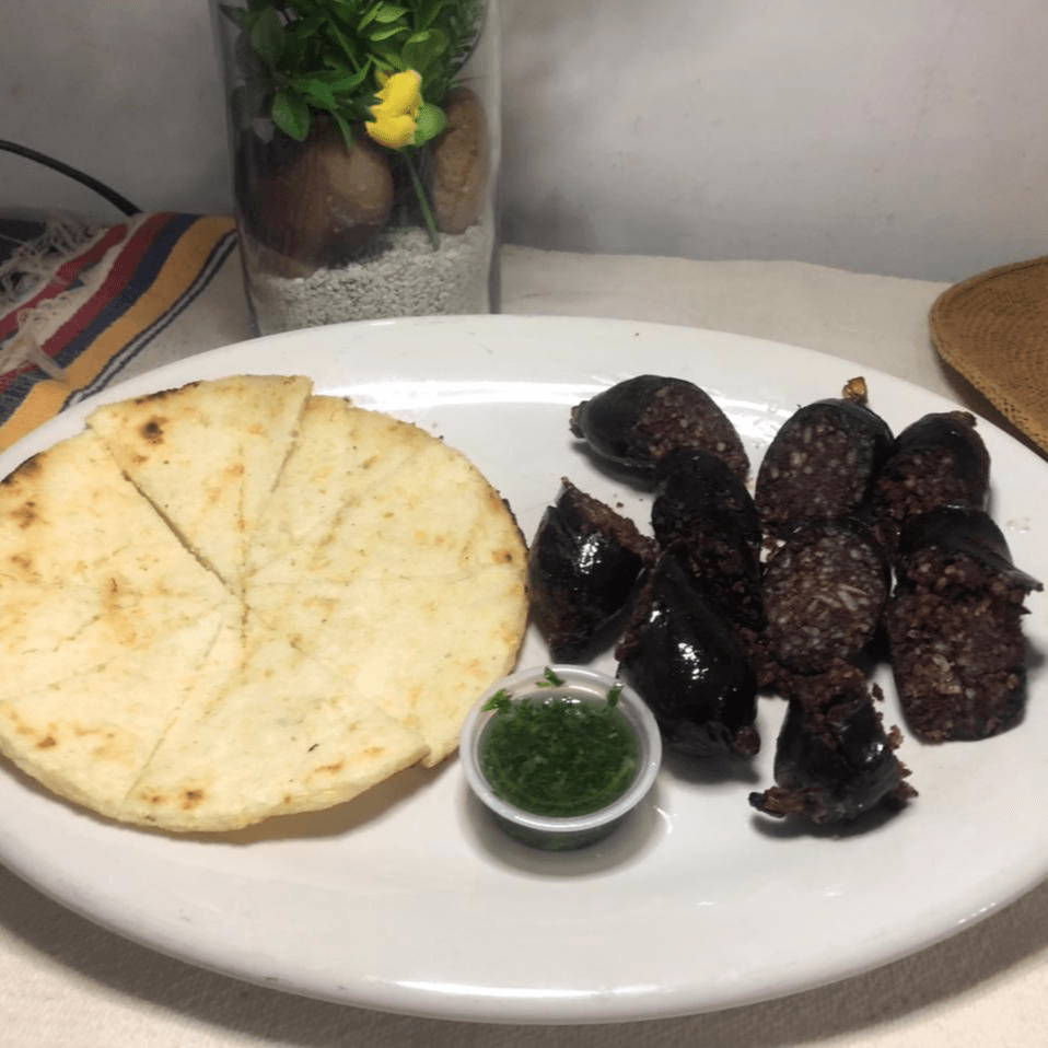 Plato de Morcilla
