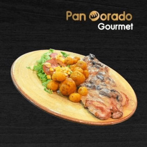 Pechuga de Pollo en Salsa de Champiñones