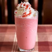 Fresas con Crema Frappé