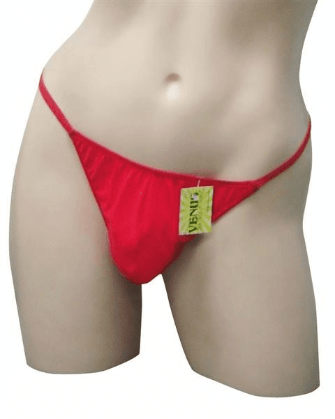 TANGA DE HILO ROJO PARA CABALLERO