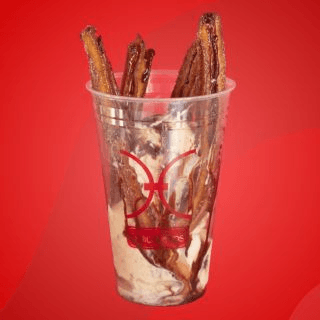 Churros con Helado