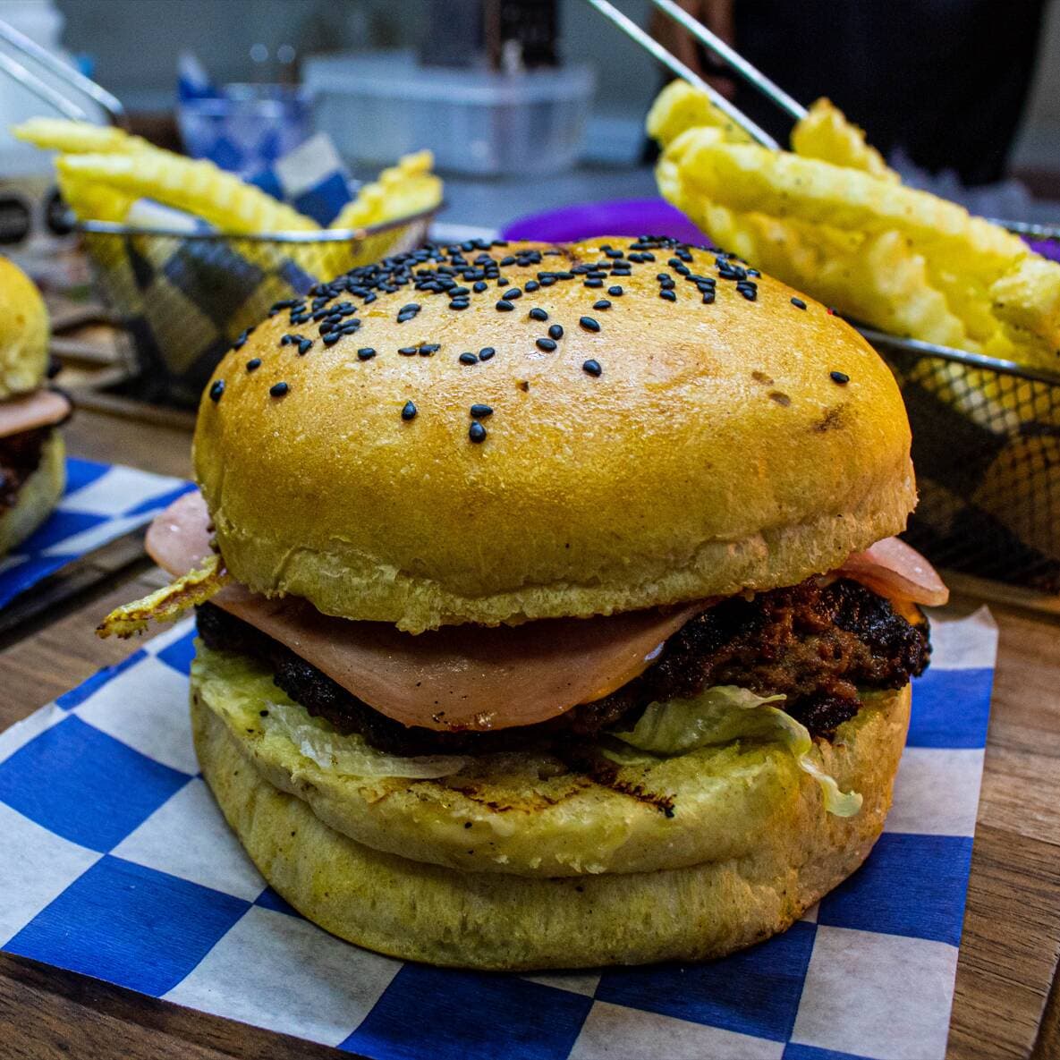 Hamburguesa de Pollo Búfalo