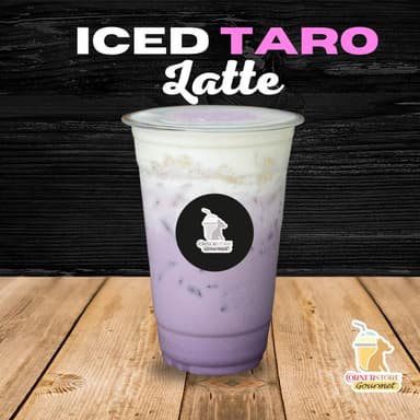 Iced Taro Latte