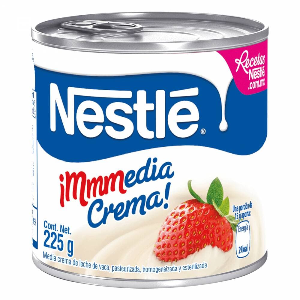 Media Crema Enlatada Nestle 225gr