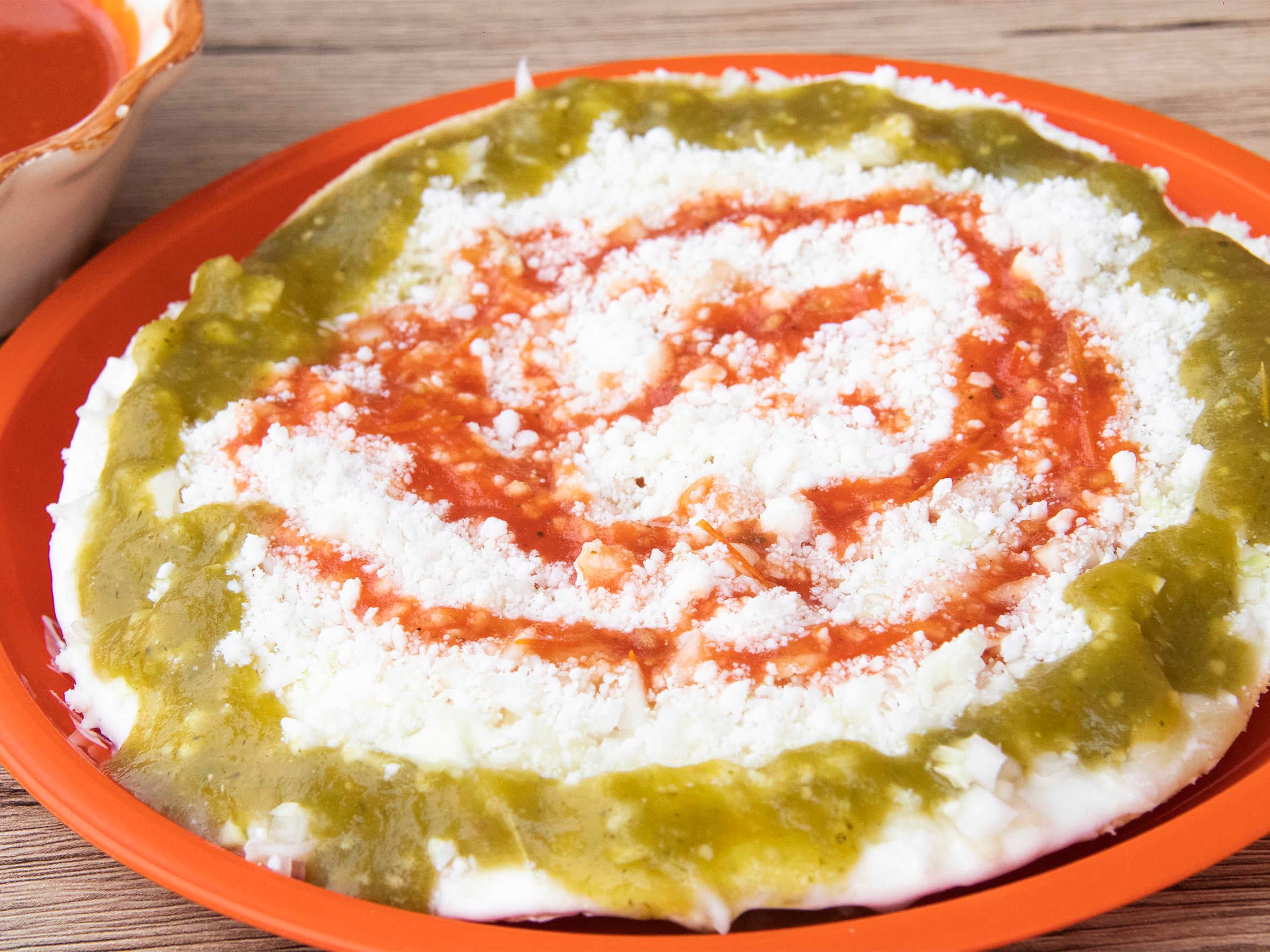 Tostada de Crema con Queso