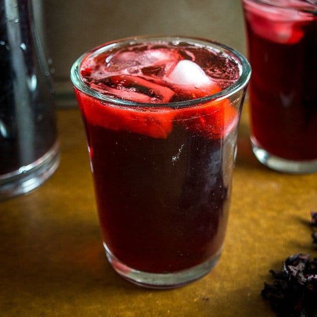 Agua de Jamaica 1 Litro
