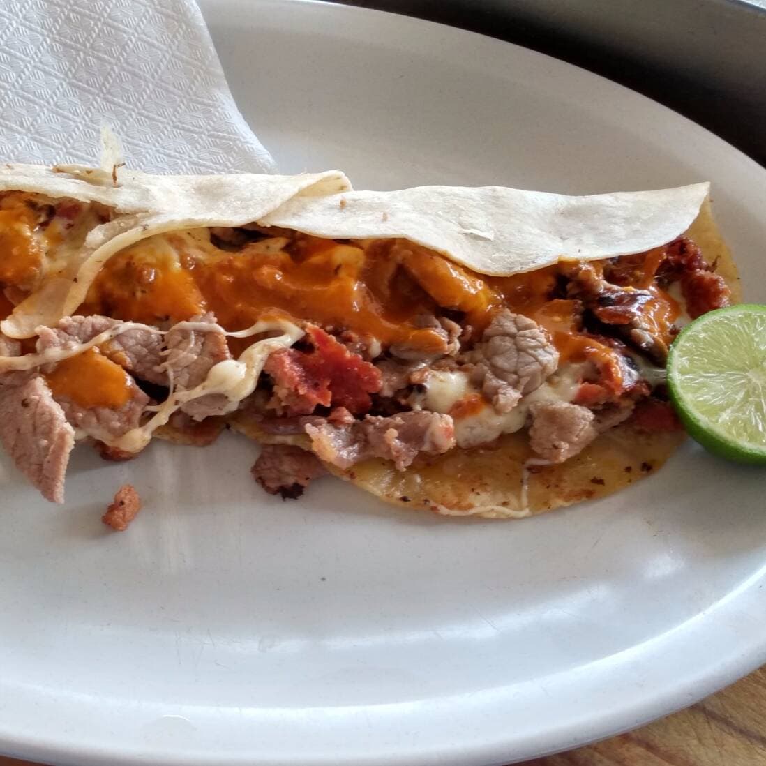 Burrito de Carne de Res