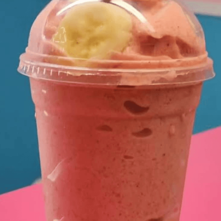 Frappe de fresa