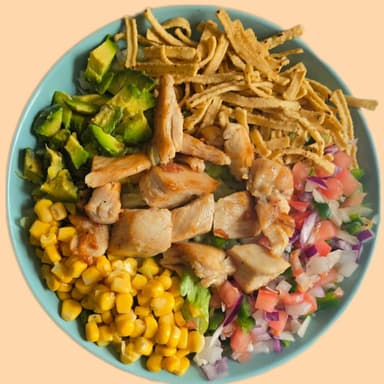 Ensalada de pollo grill