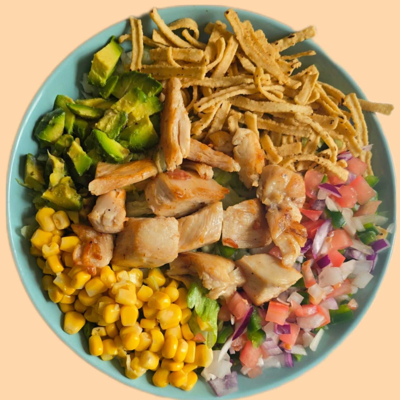 Ensalada de pollo grill