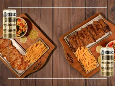 Duo de Steaks Bbc.