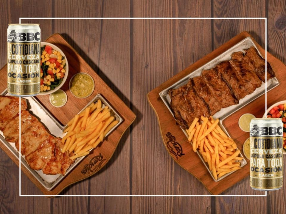 Duo de Steaks Bbc.
