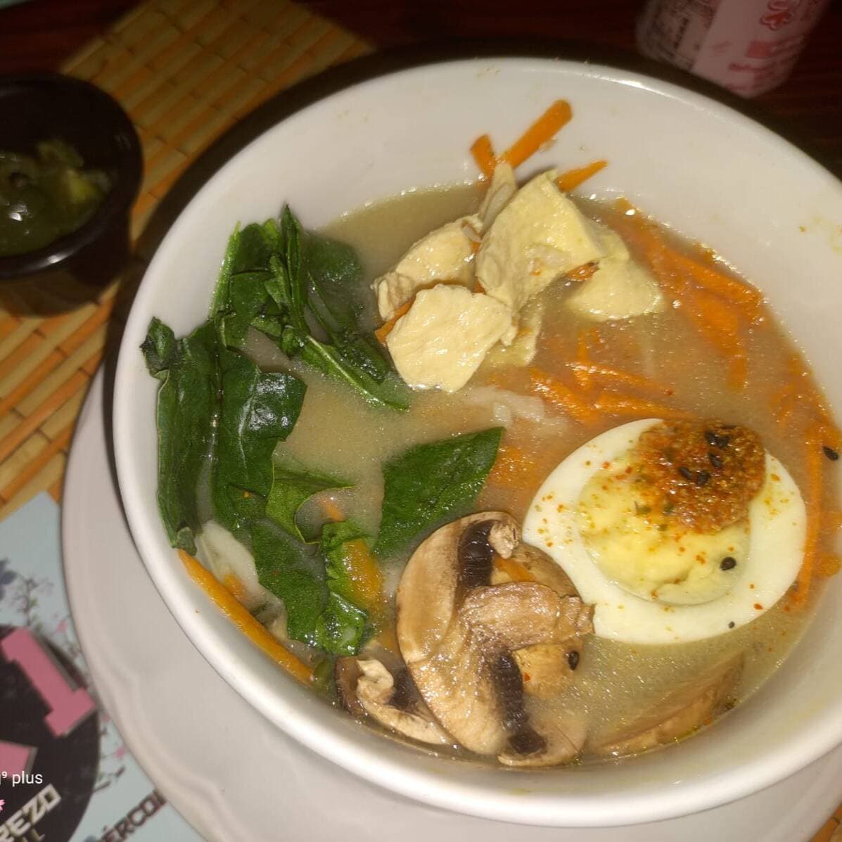 Ramen con pollo