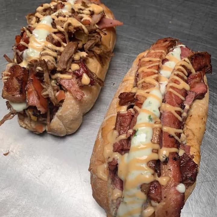 Hot dog venezolano