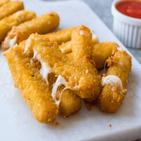 5 Dedos de Queso con Papas