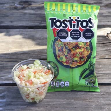 Tostitos con Verdura