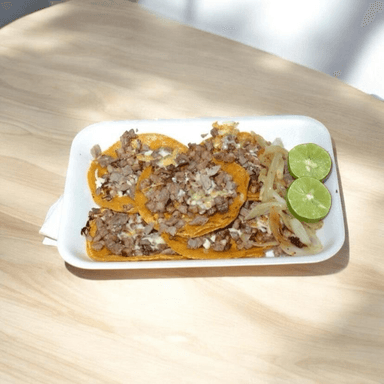 Orden de Bistec con Queso 5 Tacos