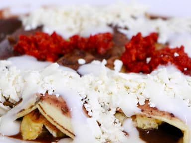 Enfrijoladas Veracruzanas