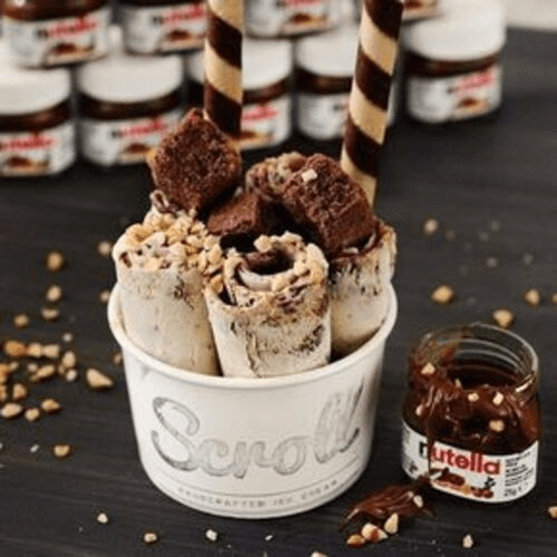 Helado En Rollo NUTELLA Promo